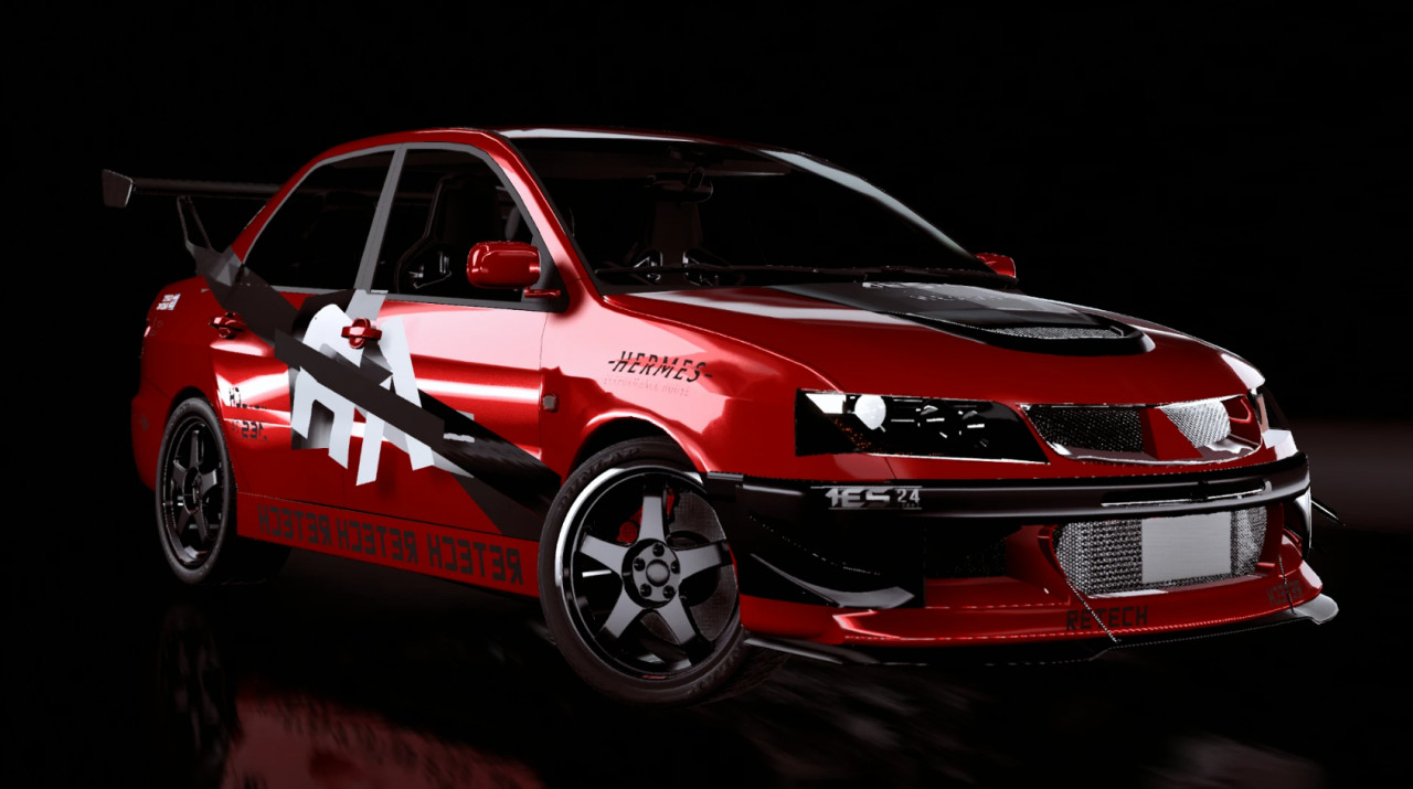 Mitsubishi Lancer Evolution IX Tokyo Drift |